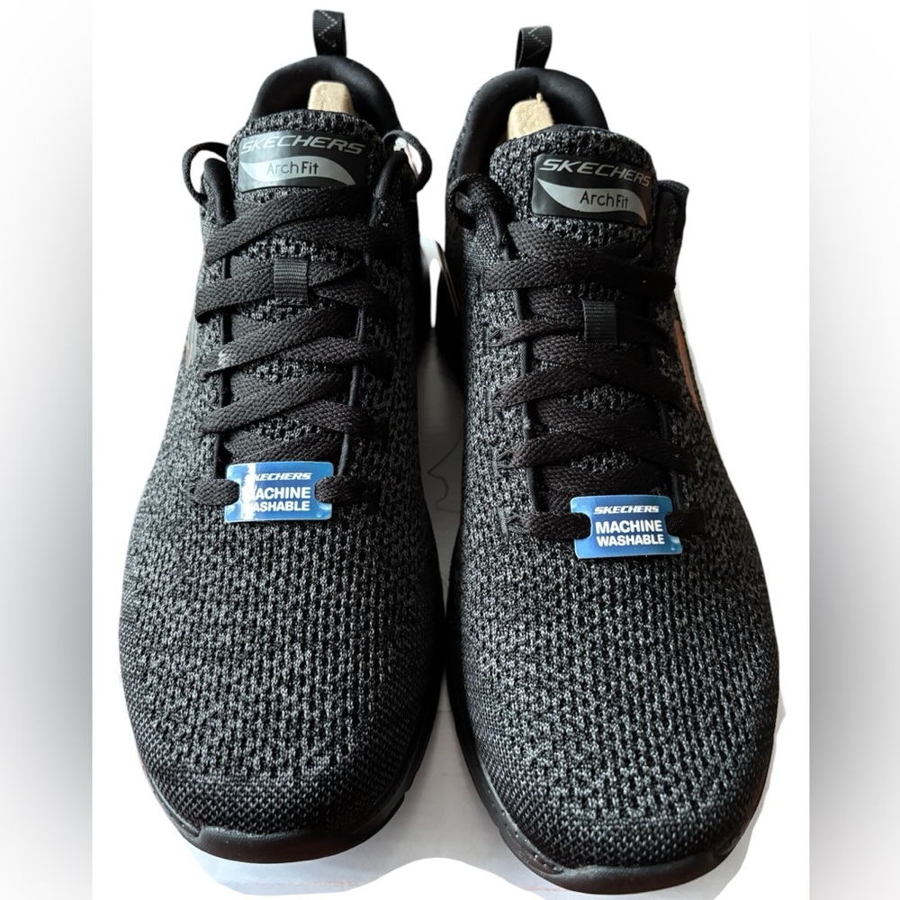 Skechers Men's Black Arch Fit Paradeyme Shoes - Size 9.5